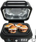 Ninja Foodi Smart XL 6-in-1 Indoor Grill with Air Fry Bake Roast Broil and Dehydrate